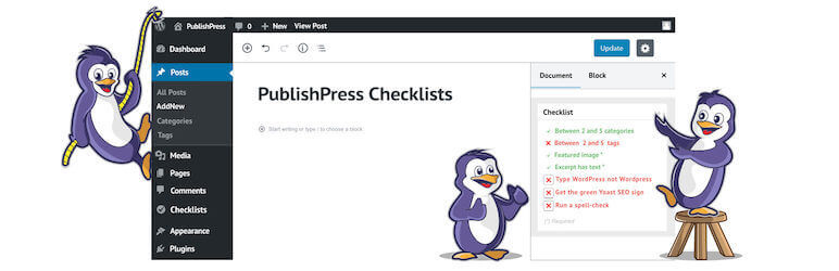 lesser-known wordpress plugins: publishpress checklists