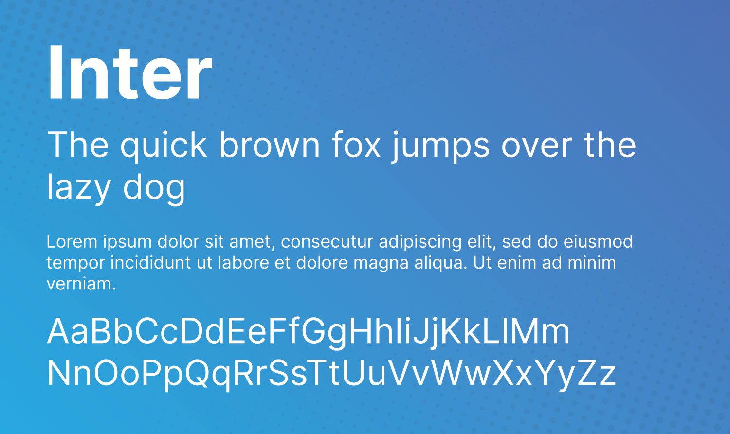 Inter Google font