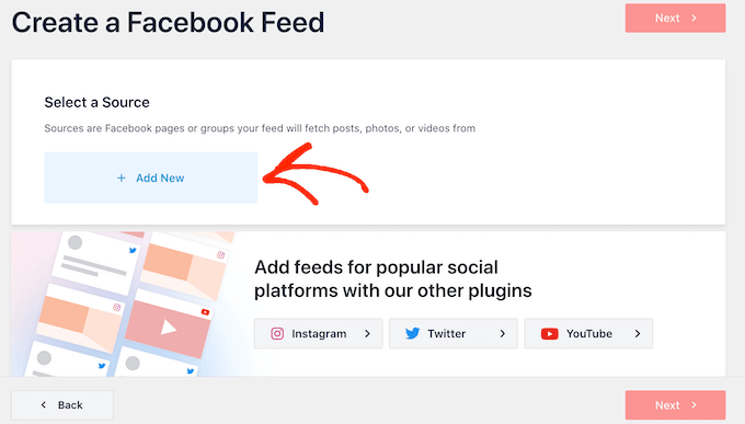 Adding your Facebook group or page as a source