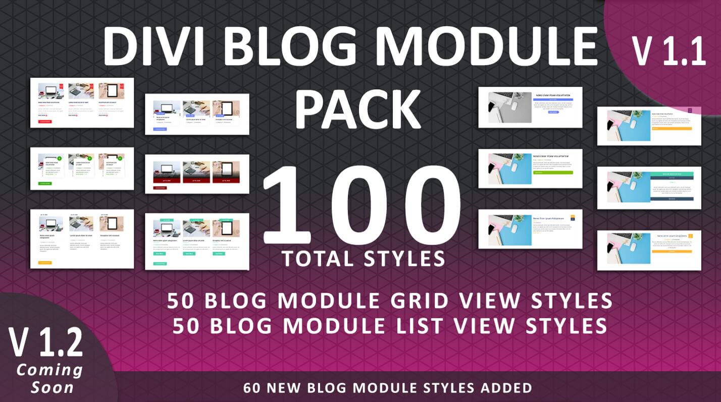 Divi Blog Module Pack