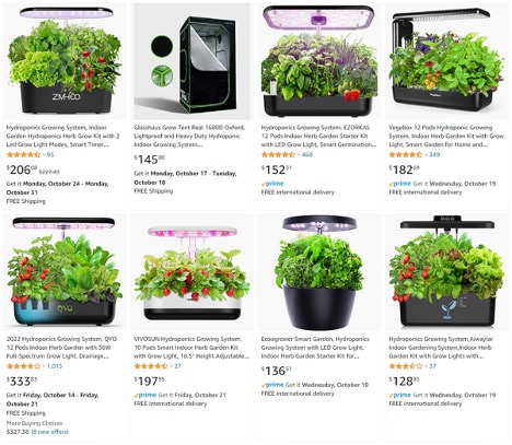 indoor plant growing system