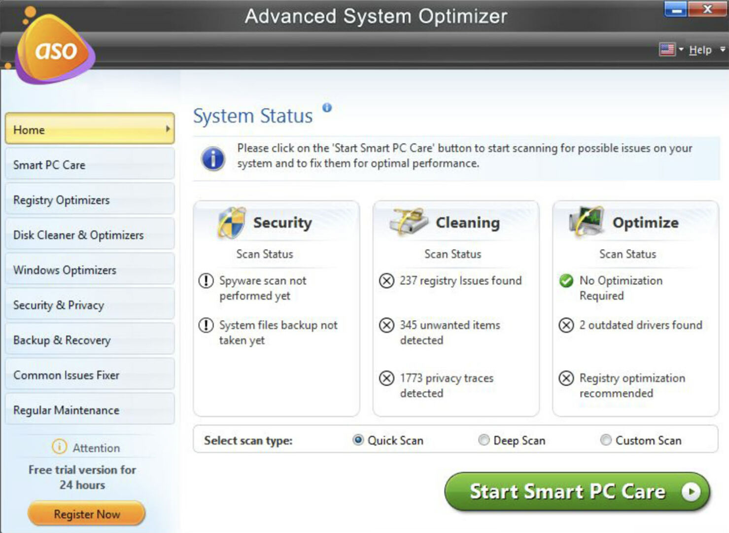 Advanced System Optimizer