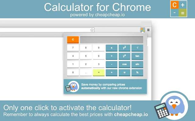 calculator for chrome