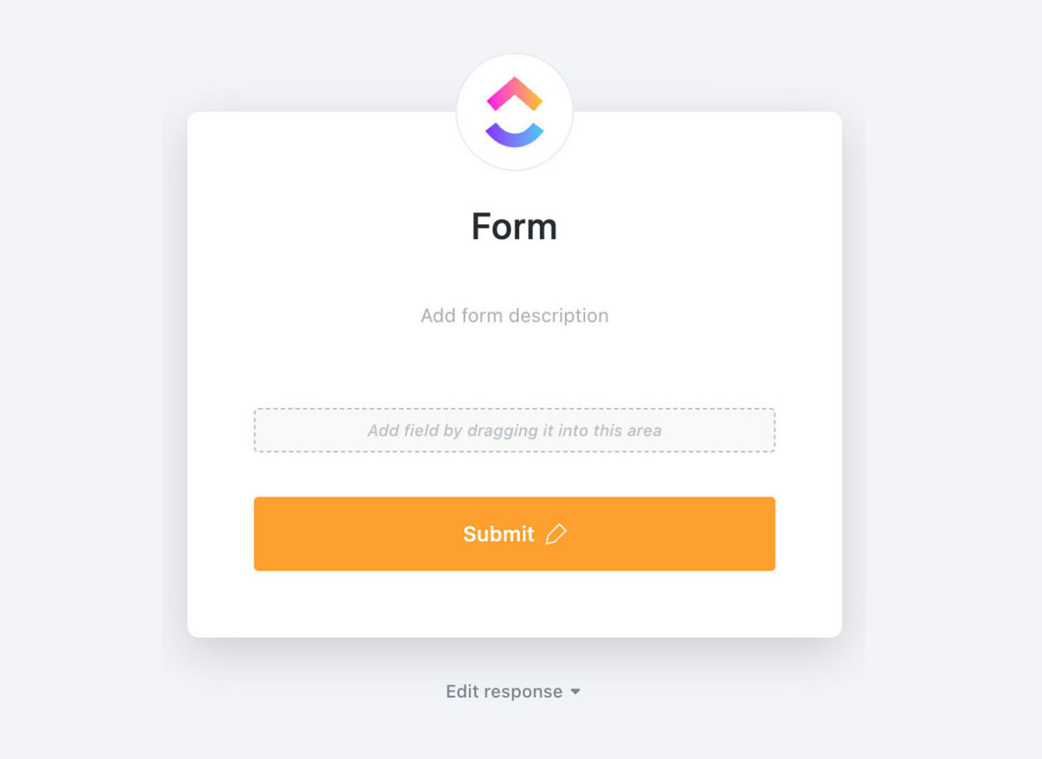 clickup default form