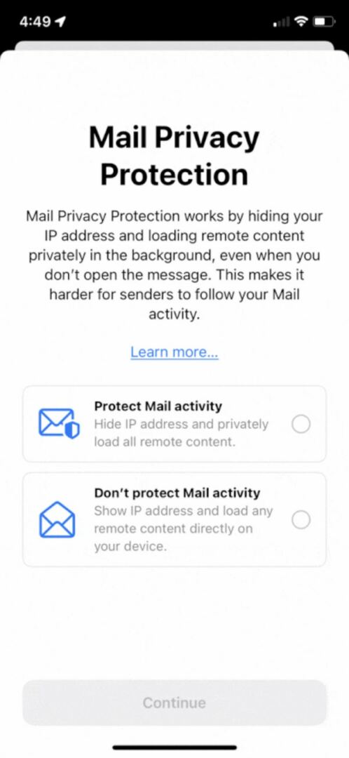 apple mail privacy protection 