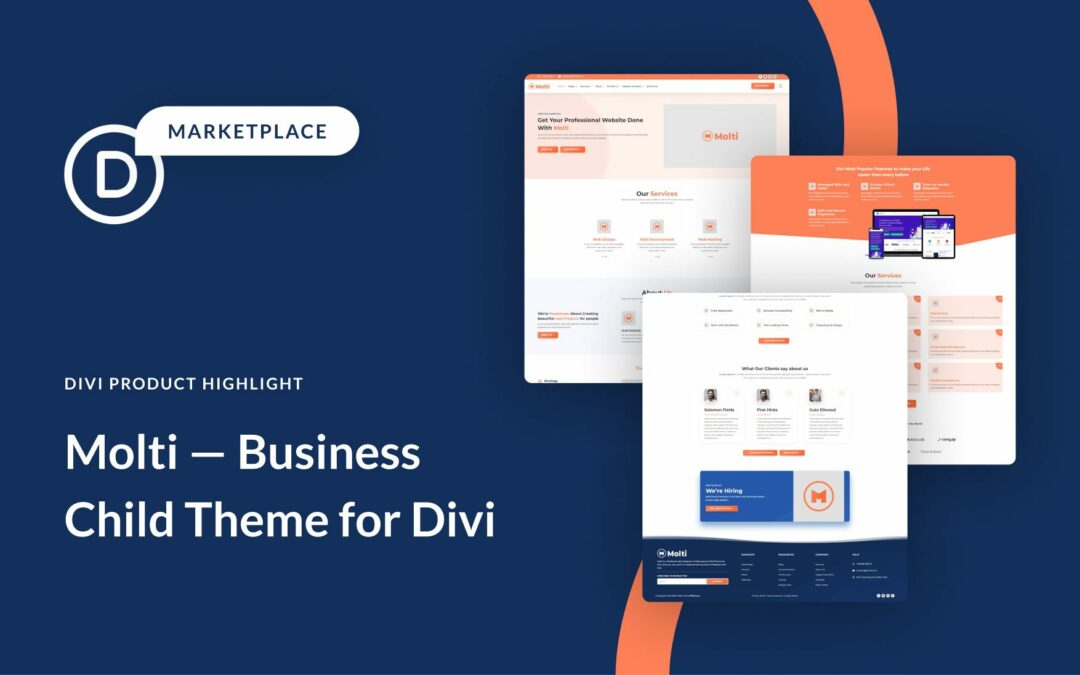 Molti – Divi Child Theme Overview