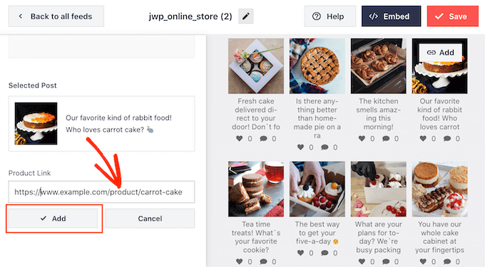 How to add a shoppable link to an Instagram post