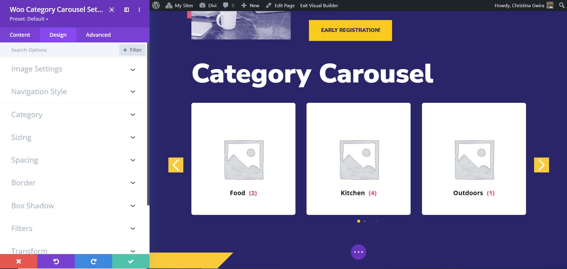 WooEssential Modules: Category Carousel