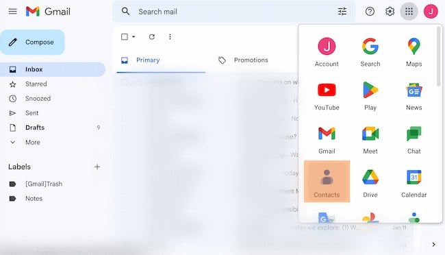 How to make a group in Gmail example: Google Contacts