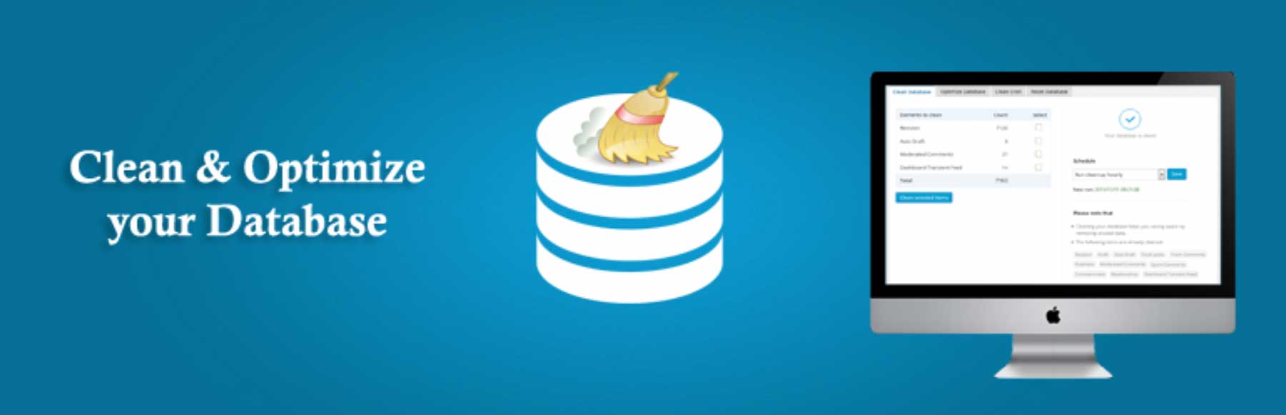 The Advanced Database Cleaner plugin