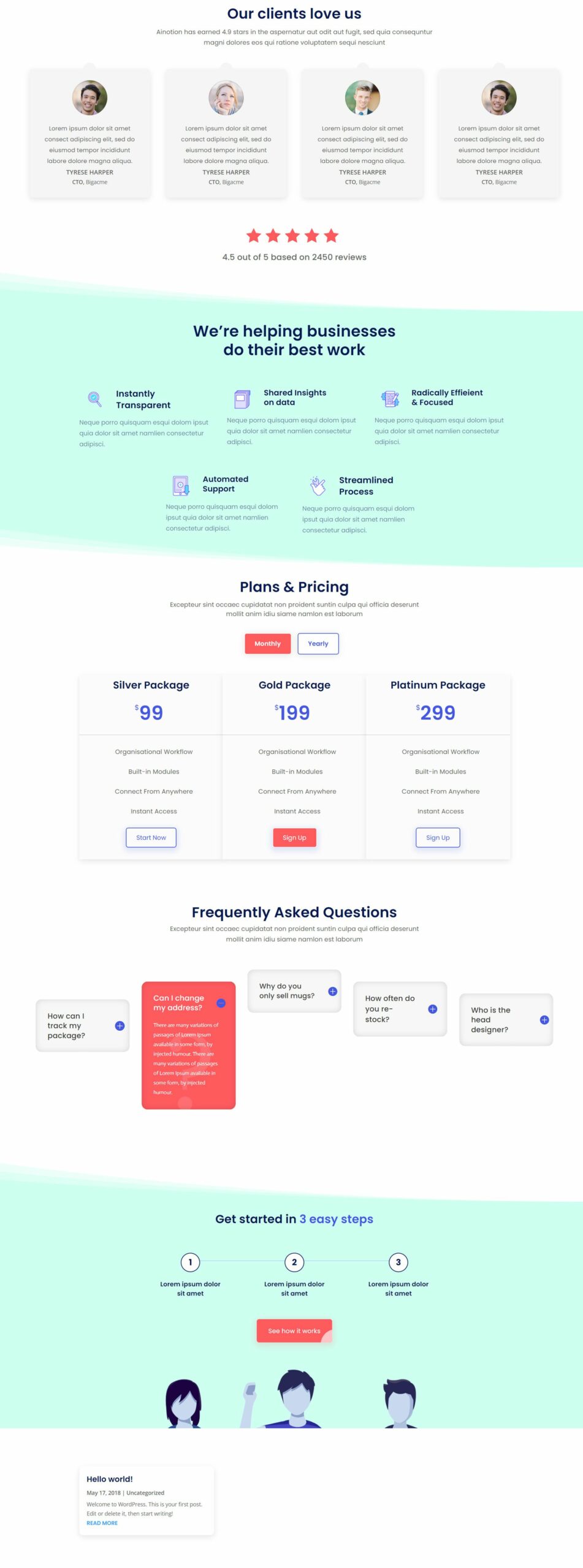 Divi Product Highlight The Ultimate Divi Module UI Kit Startup 2