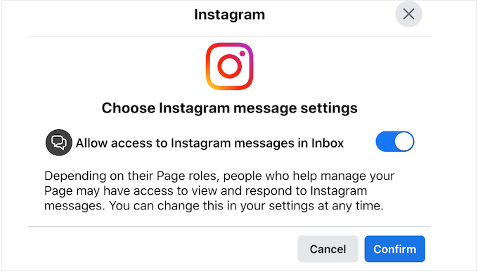 Restricting access to your Instagram messages