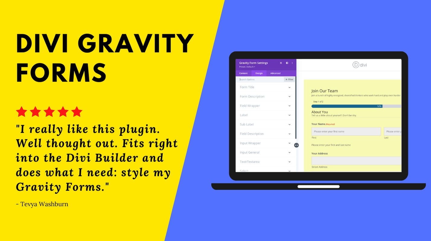 Divi Gravity Forms Review