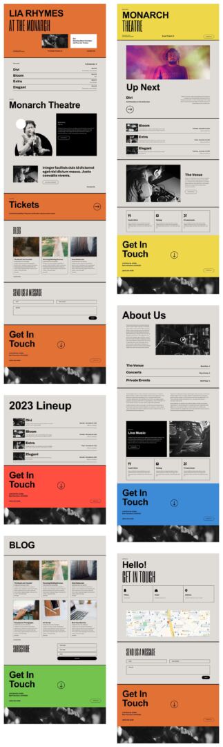 Music Venue layout pack