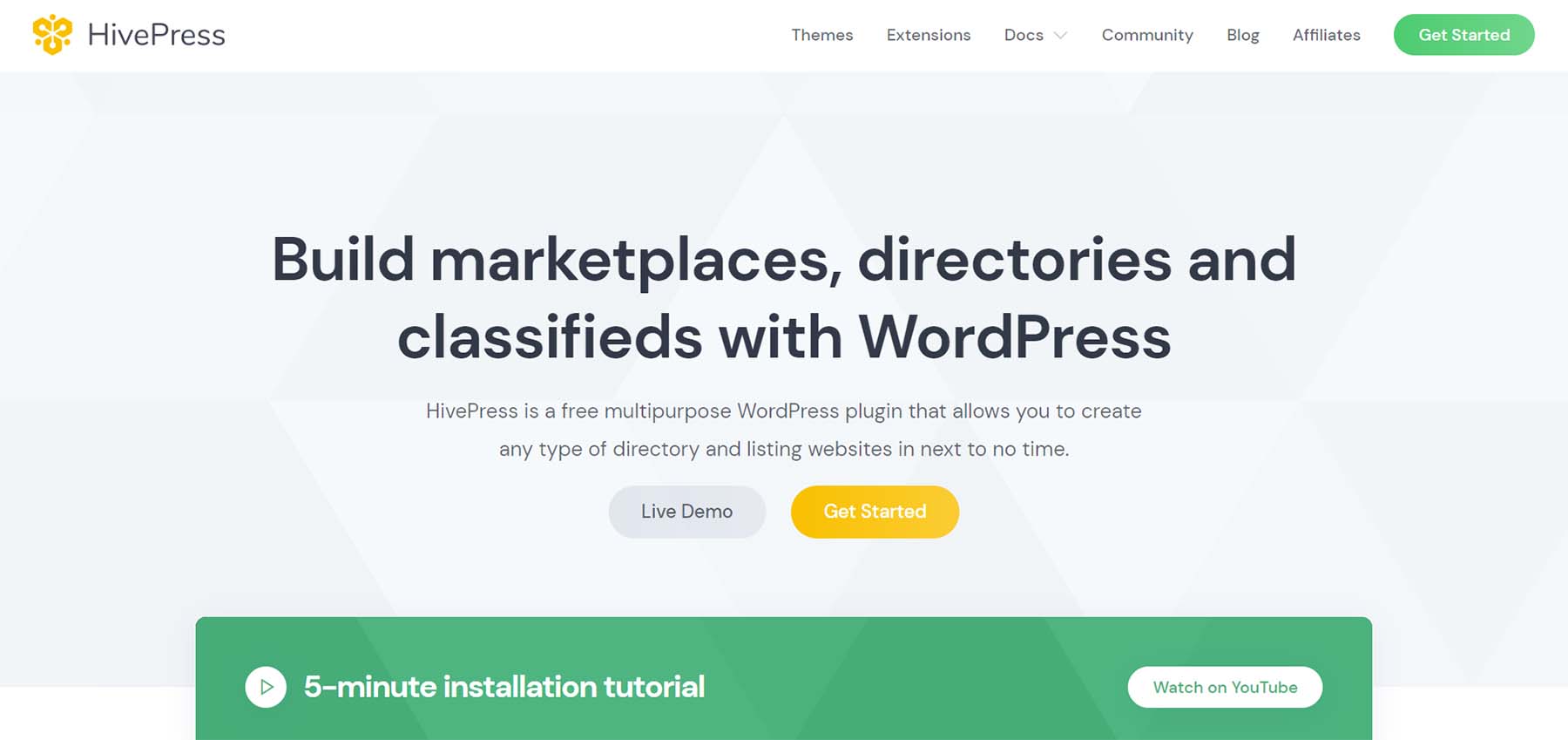 HivePress Multipurpose WordPress plugin