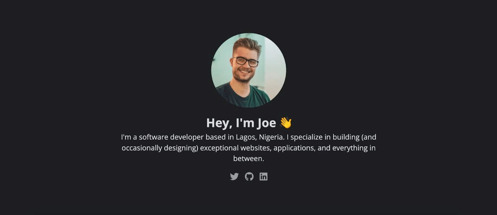 Next.js developer portfolio