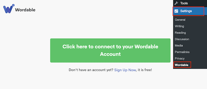 Connecting Wordable to your WordPress website