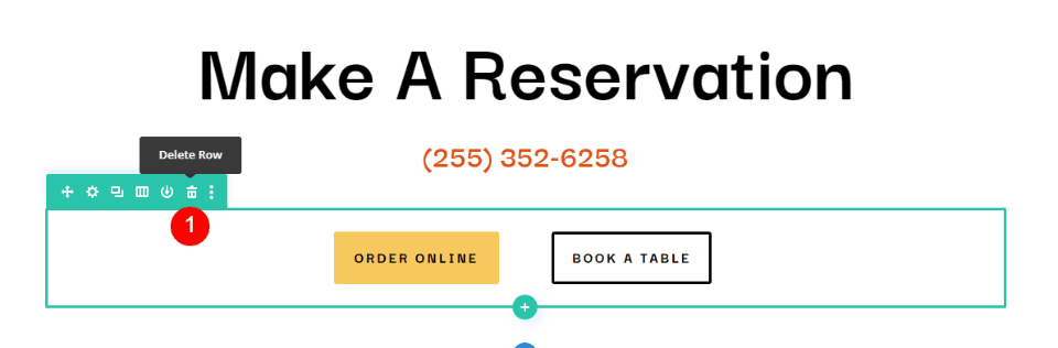 Restaurant Reservation Message Pattern Example