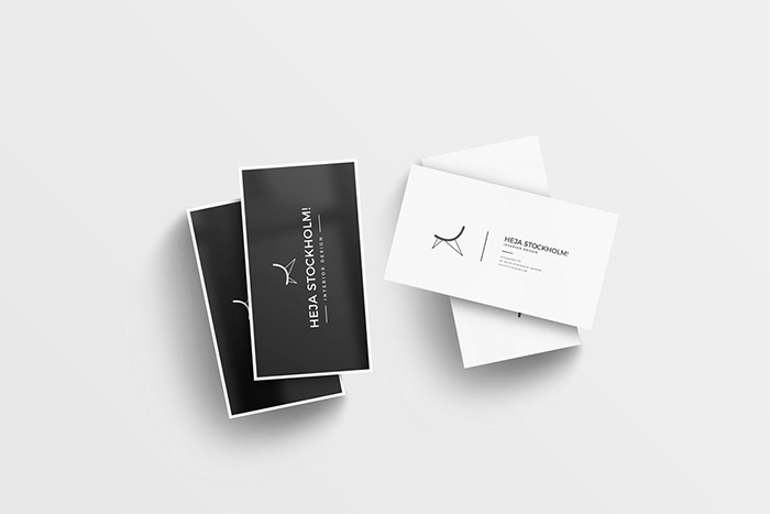 8 Free Clean Business Card Mockups