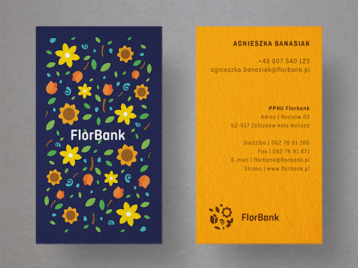 Florbank - Business cards