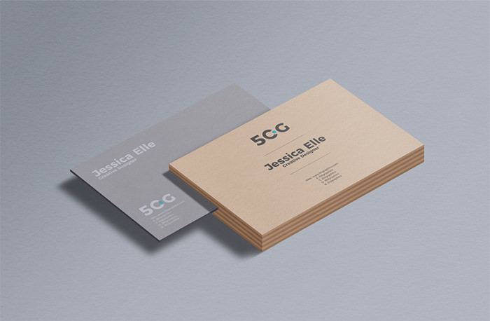 Free Business Card Branding Mockup