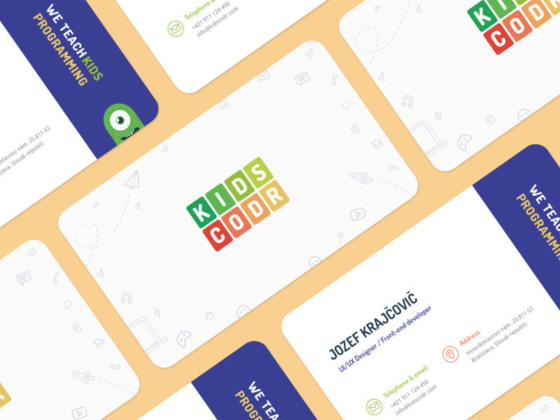 Kidscodr Business Cards
