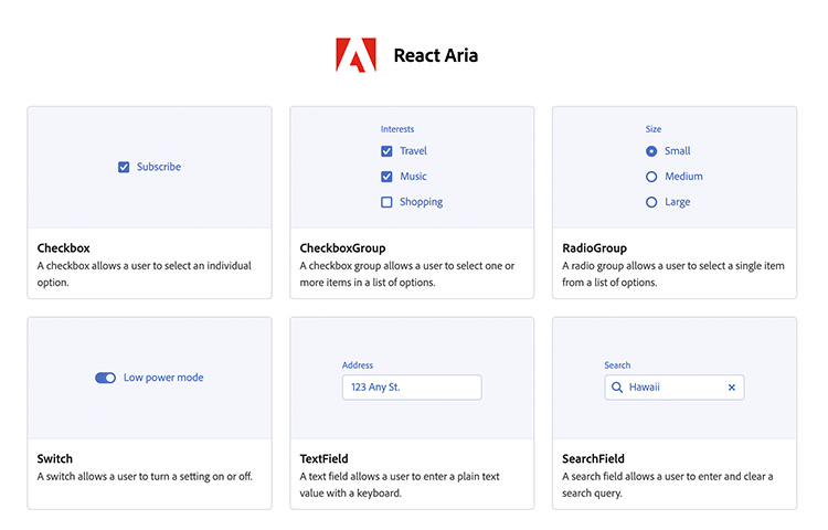 React Aria Components