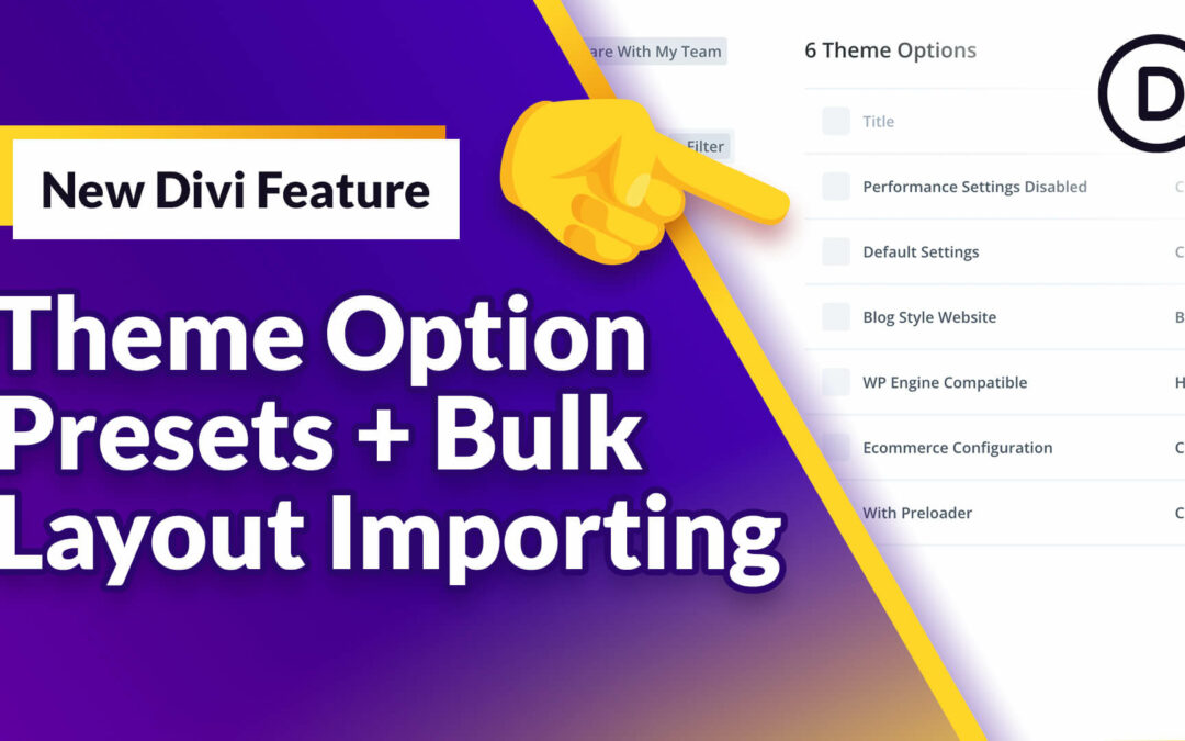 Introducing Divi Cloud for Theme Options (And Some Other Neat Stuff)