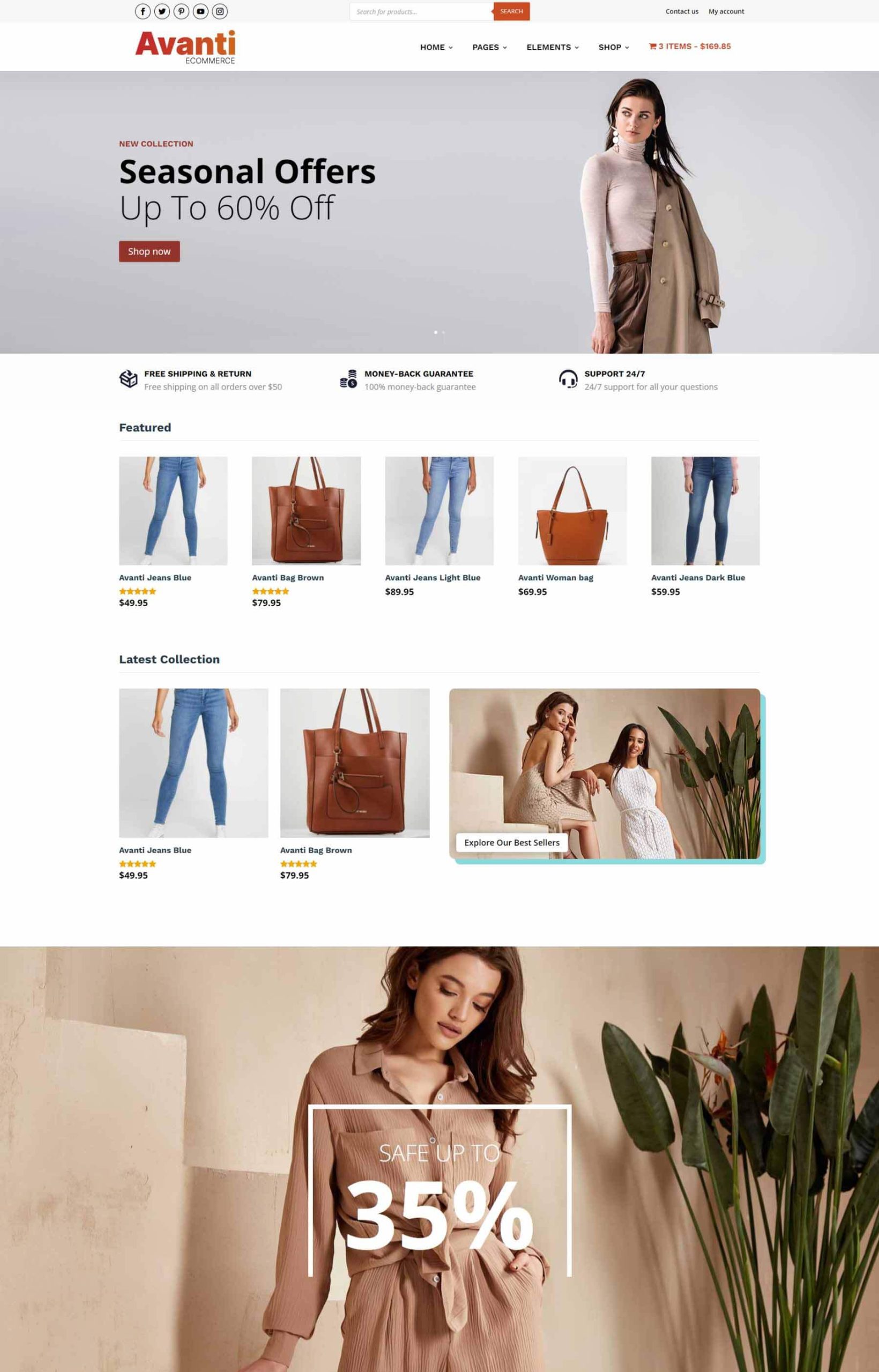 Home Page Shop V3