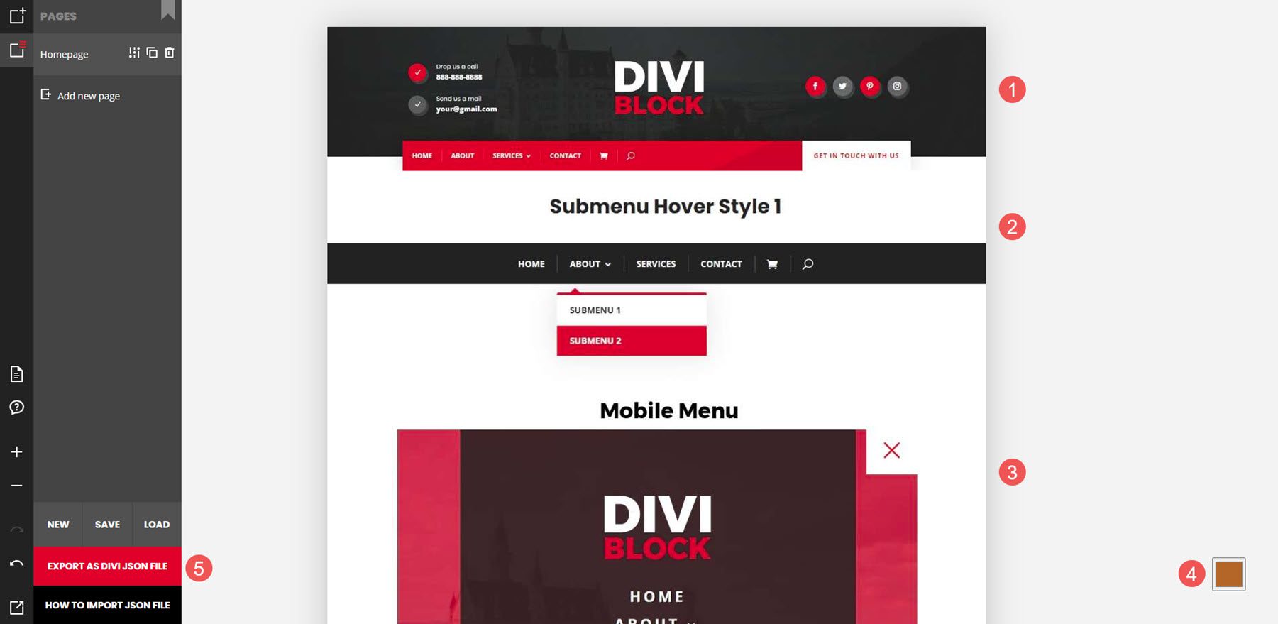 Designing a Layout with Divi Block