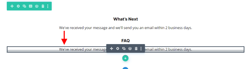 Create a Page with a Custom Message