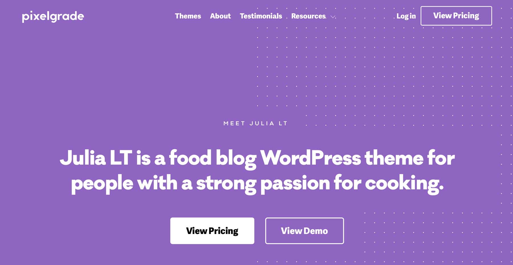 Julia WordPress block theme