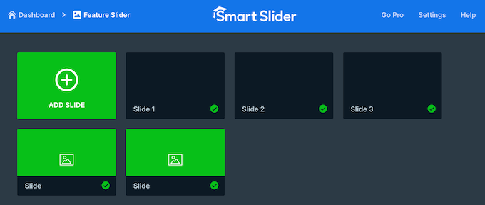 Publishing slides to a website or blog