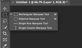 rectangular marquee tool