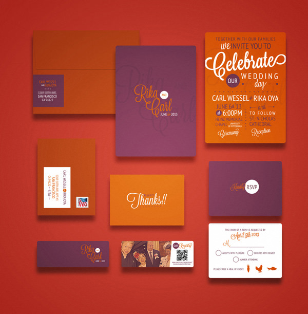 wedding invitation design