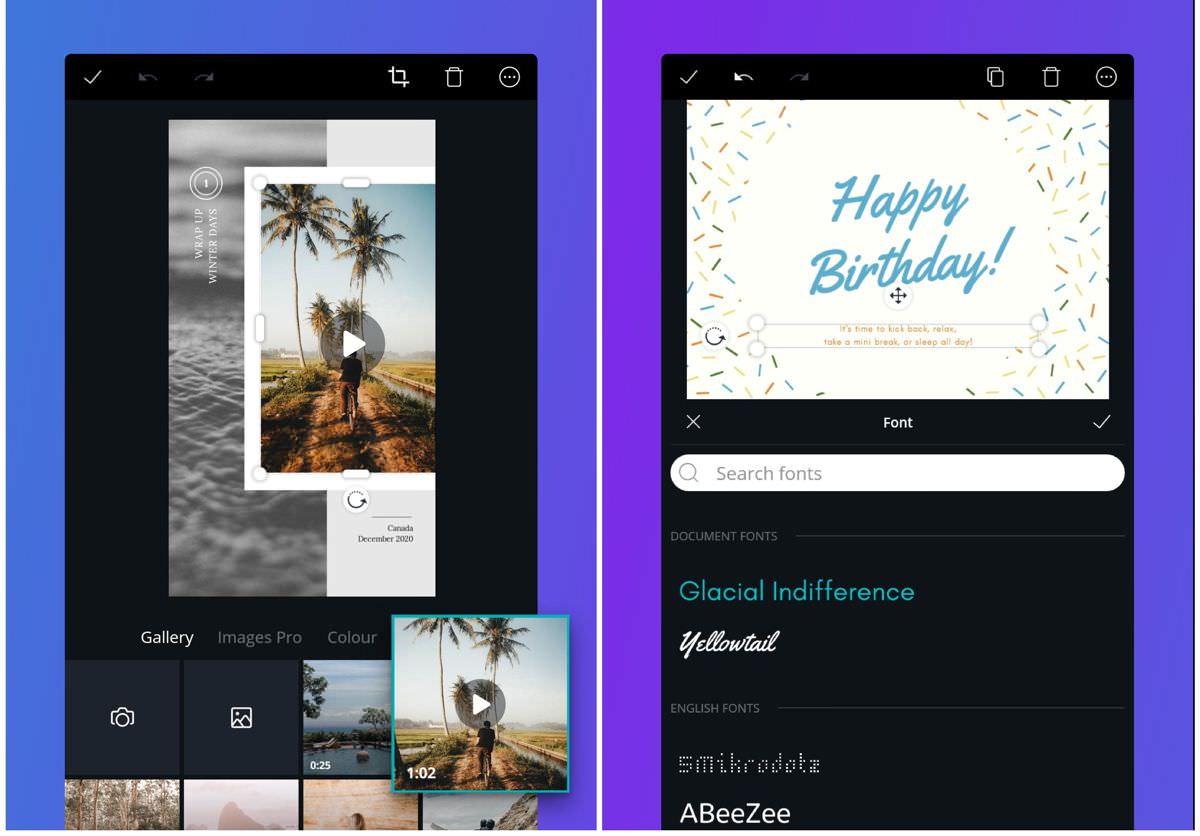 Canva - a design and photo-editing tool