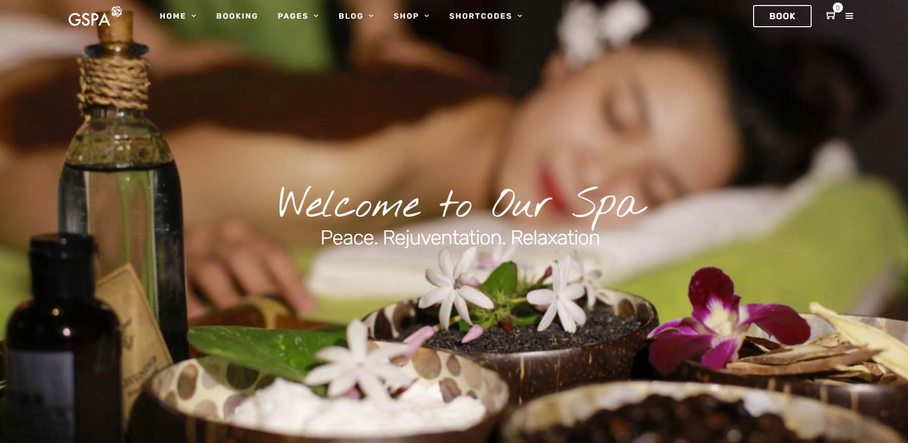 A WordPress theme for beauty professionals
