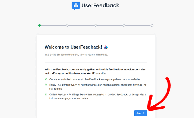 UserFeedback Setup Wizard