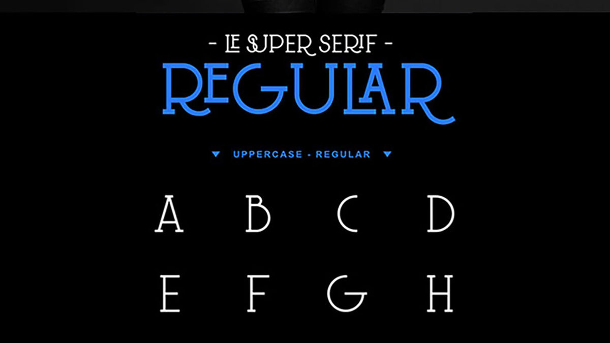 Le Super Serif