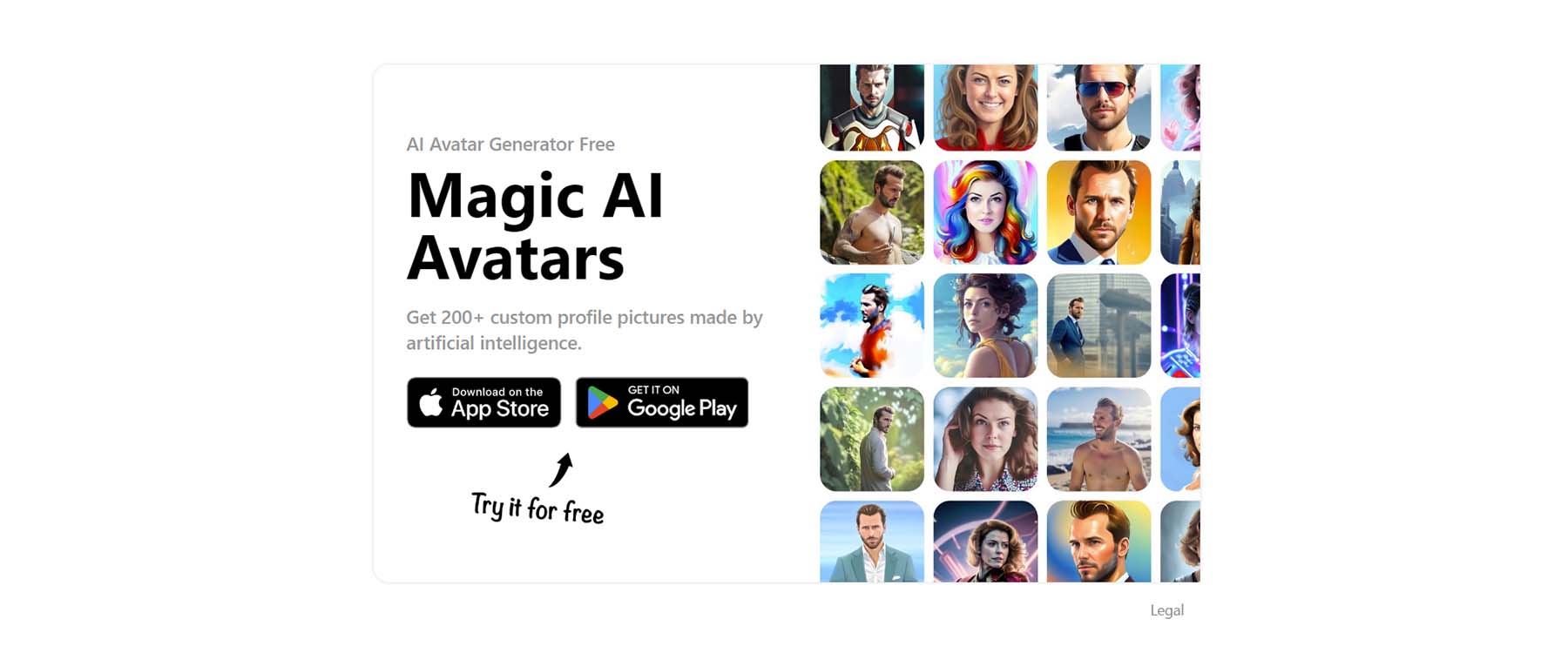 Magic AI Avatars, AI generator
