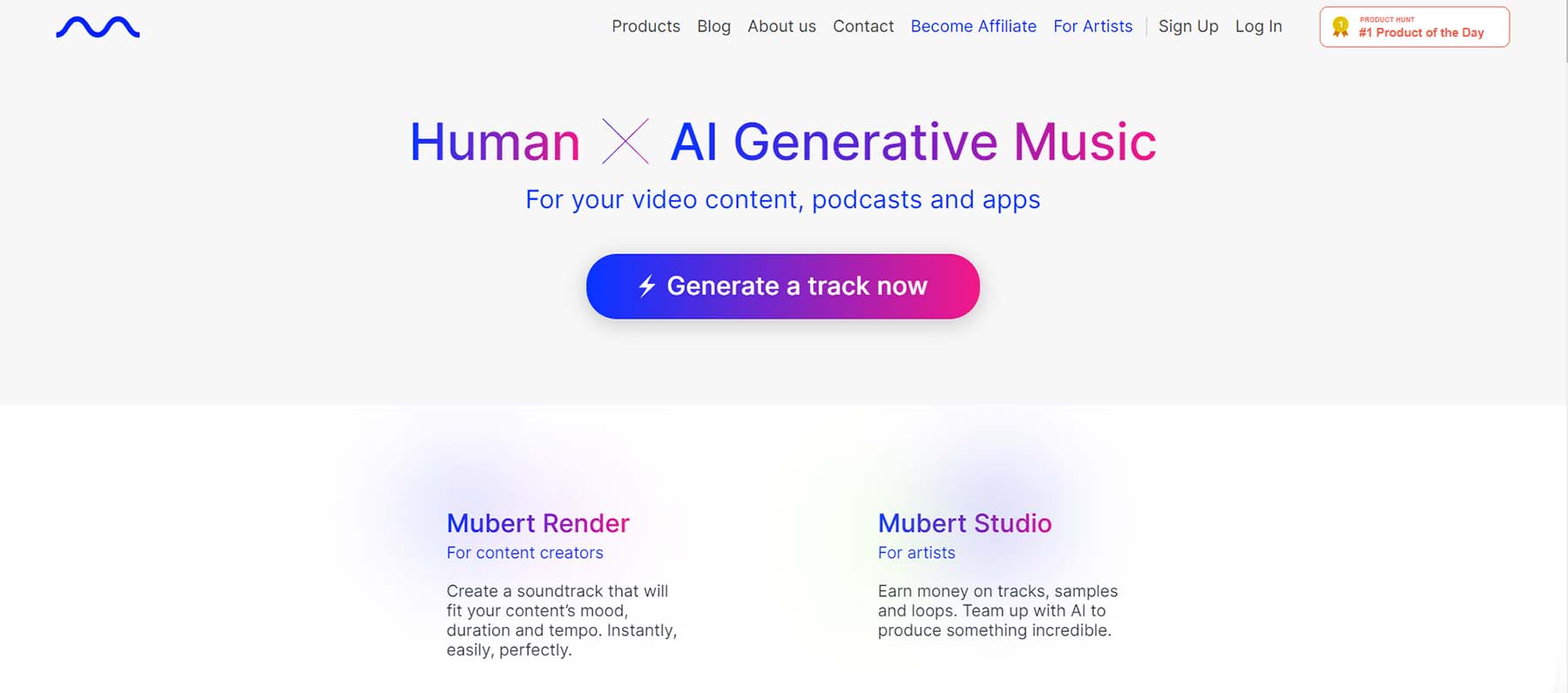 Mubert AI generative music