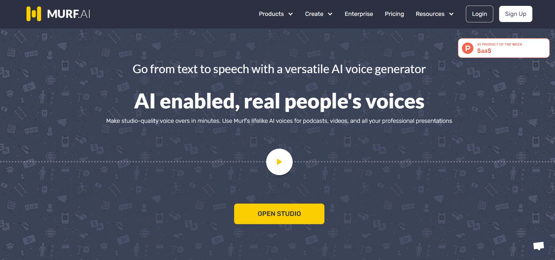 Murf, a text-to-speech audio tool