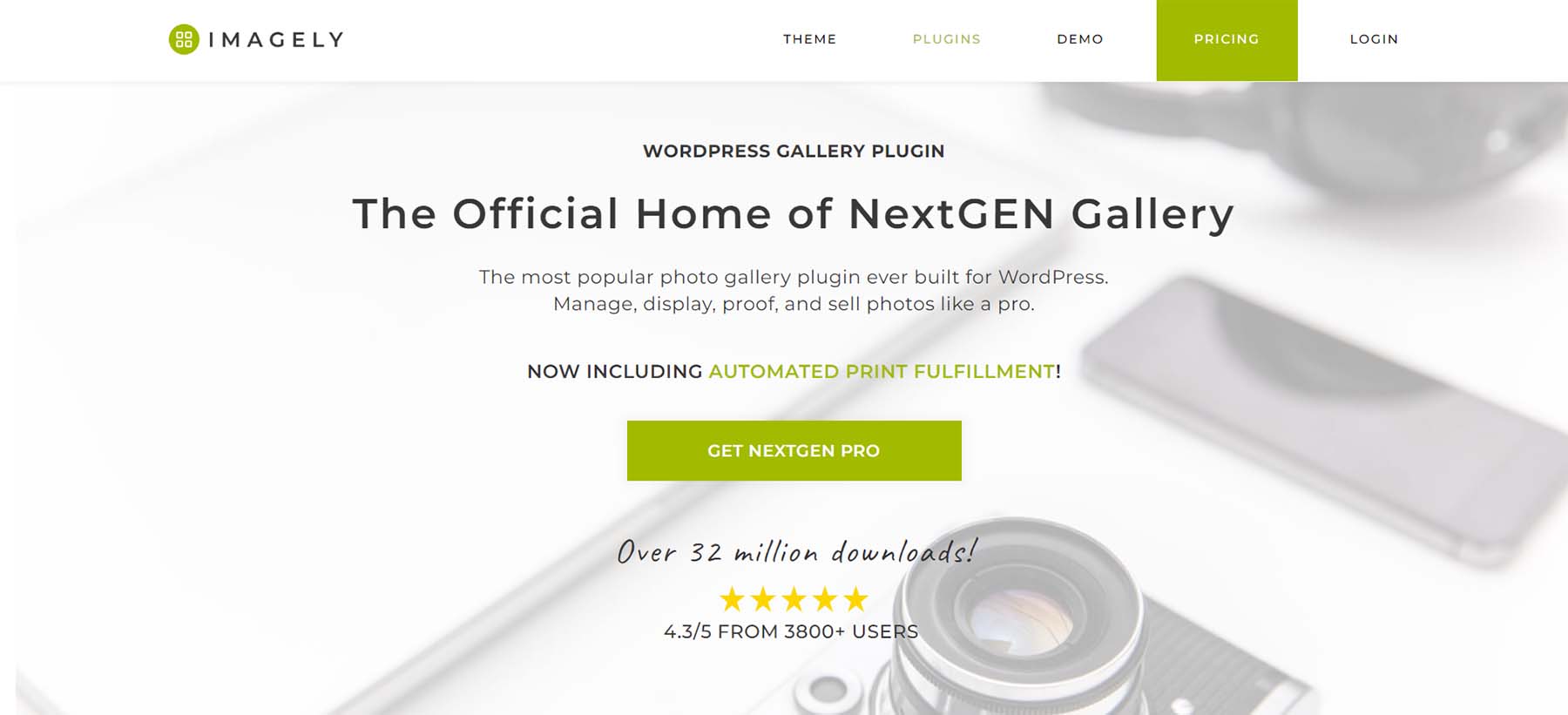 Nextgen Imagely gallery plugin