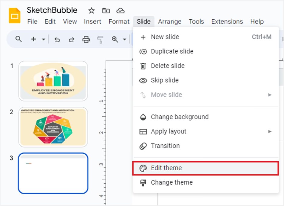 slide master google slides