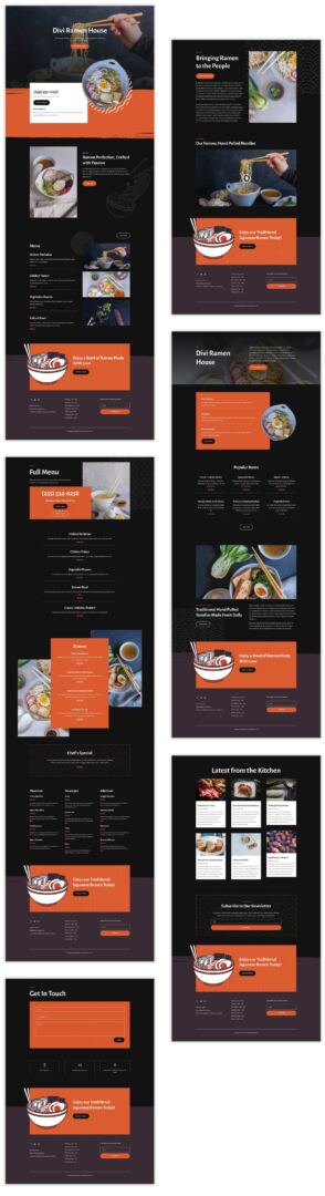 Ramen Shop layout pack