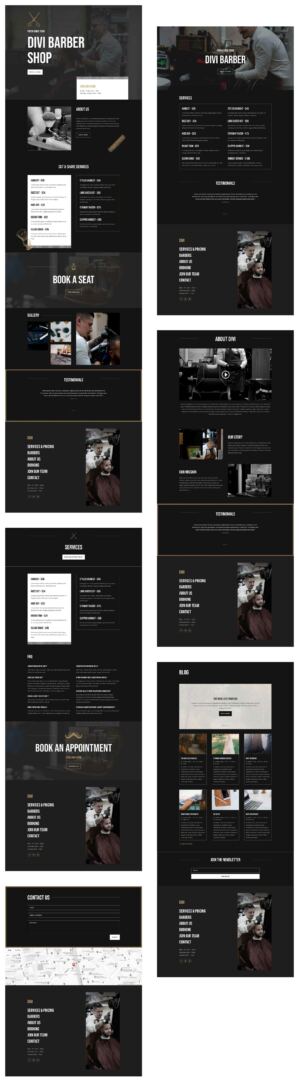 Barber layout pack