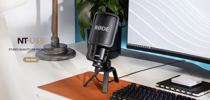 The Rode NT-USB Is a Quality USB Microphone