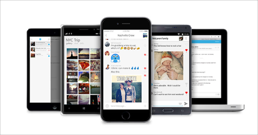 Groupme App Interface