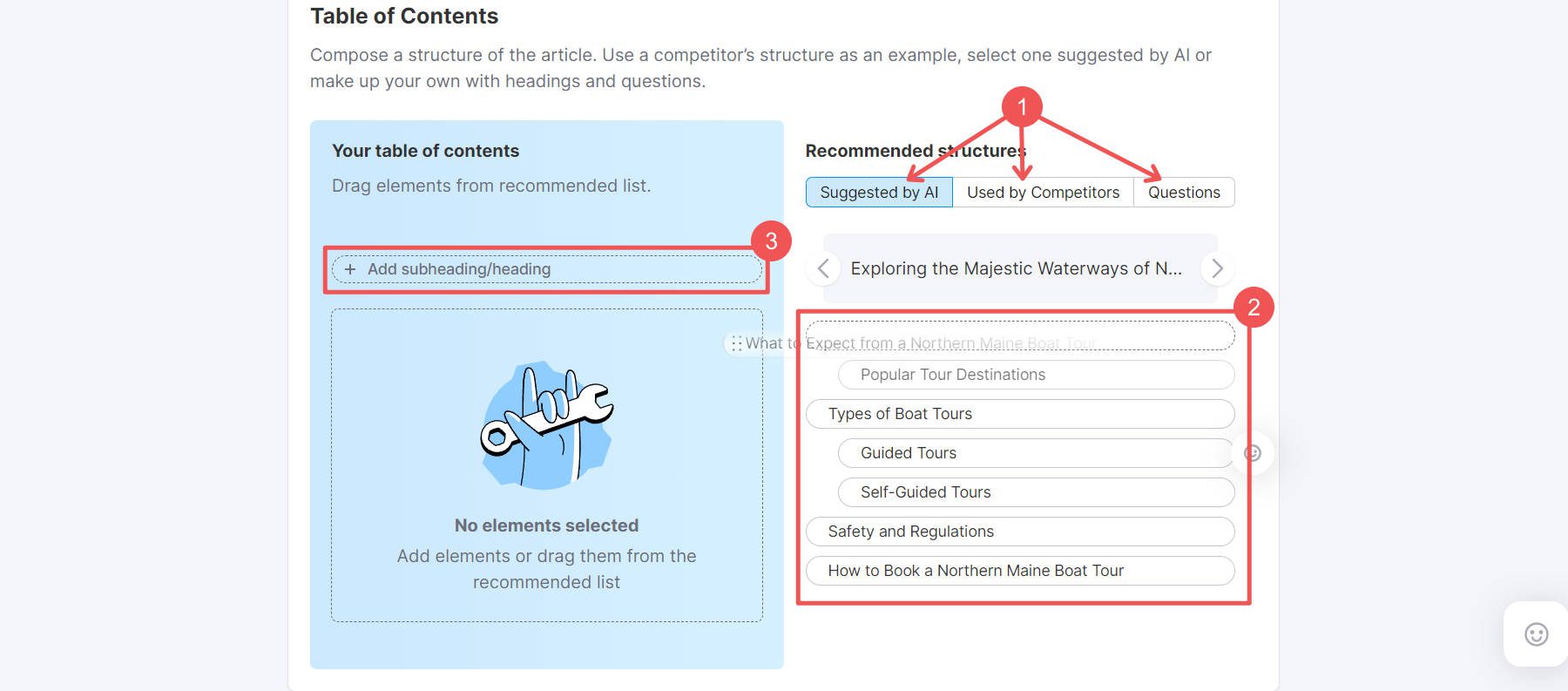 Semrush AI Content Outline Builder - Steps 11-13