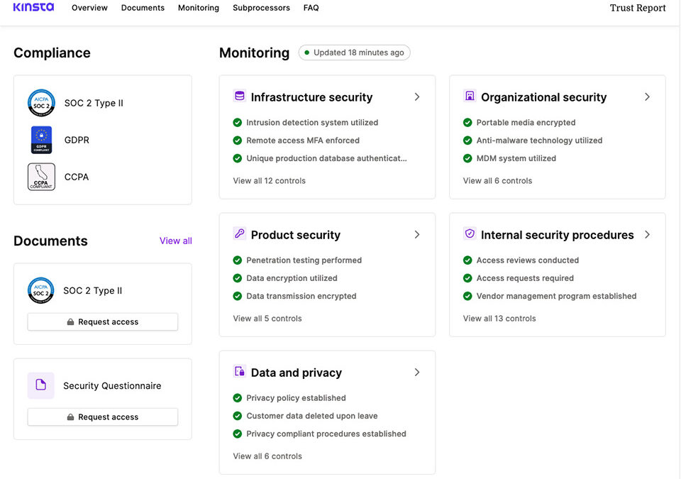 Classes Realized Alongside Kinsta’s Trail to SOC 2 Compliance